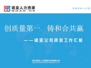 河北省、石市質(zhì)監局視察河北諾亞人力資源有限公司落實(shí)“質(zhì)量強省和標準化戰略”的建設工作